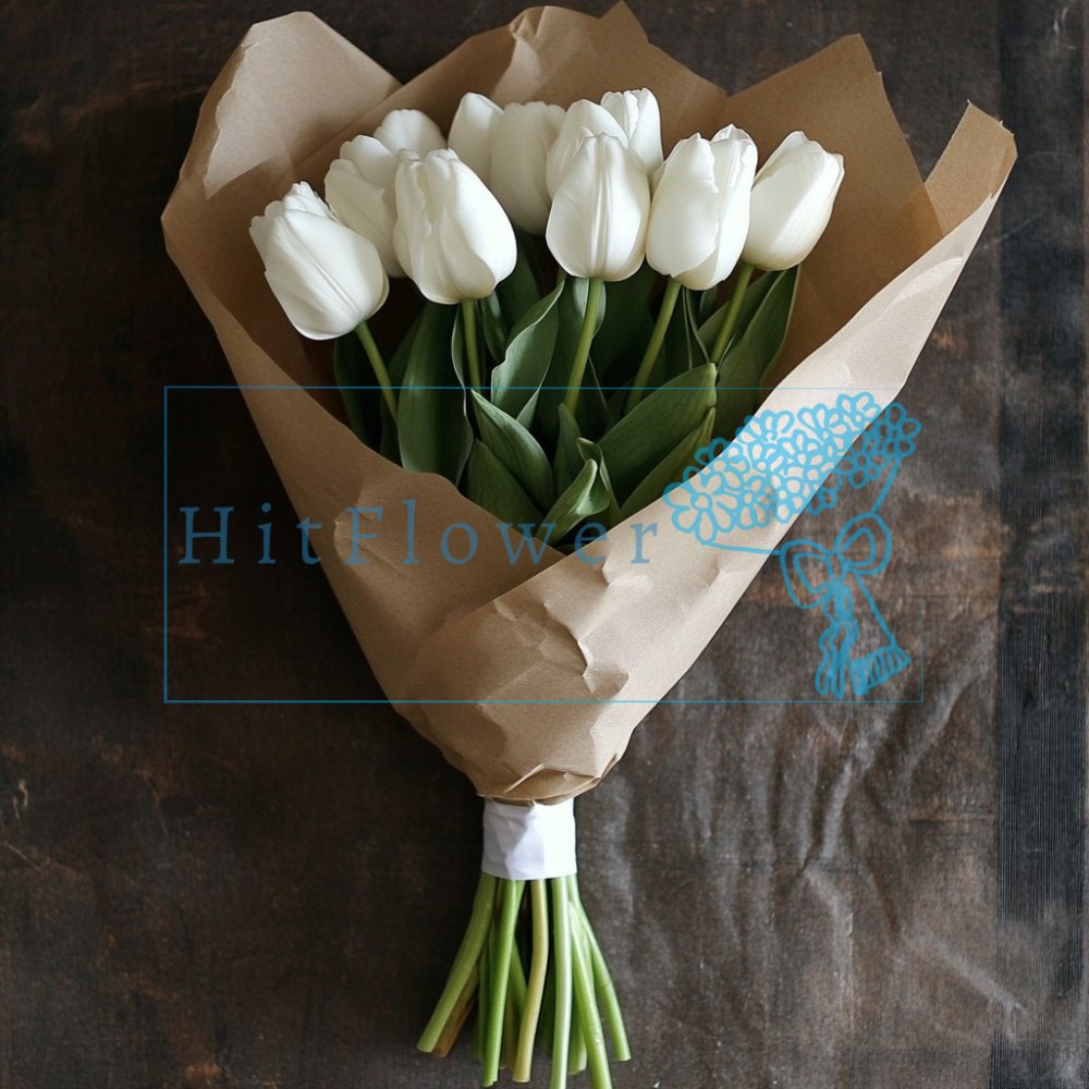 Букет цветов из: Тюльпаны